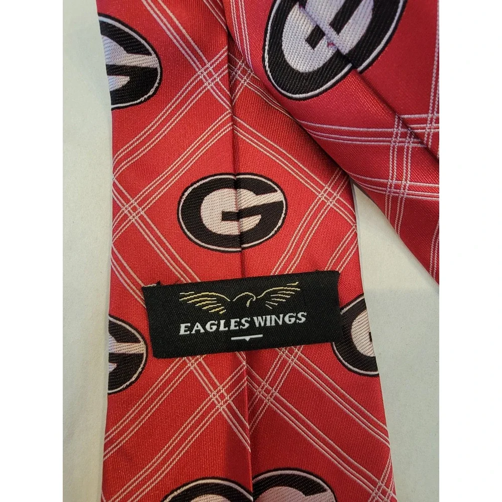 Georgia Bulldogs Tie-- Men's UGA Eagles Wings FOR ANY BULLDOGS FAN!